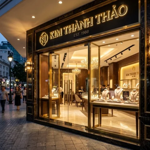 Giá Vàng Kim Thành Thảo 2026: Dự báo, Phân tích & Lời khuyên Đầu tư Cửa hàng vàng Kim Thành Thảo sang trọng và uy tín