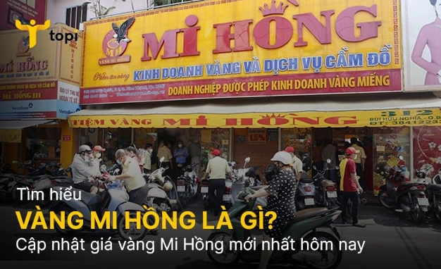 Cửa hàng Vàng Mi Hồng