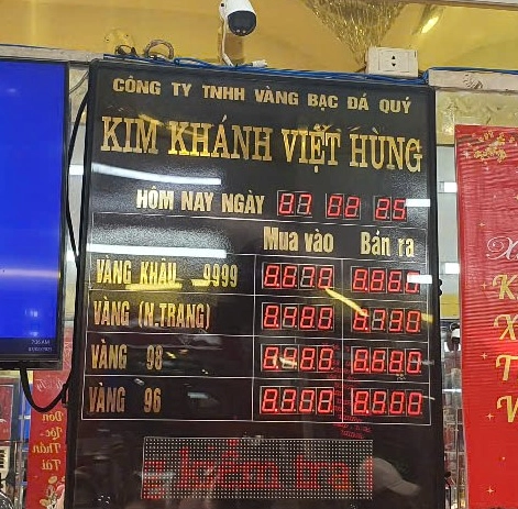 Cửa hàng vàng tại Đà Nẵng