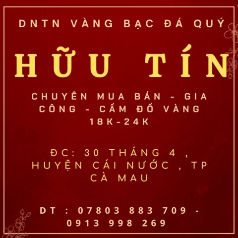 Giá Vàng Hội Kim Hoàn Cà Mau Hôm Nay 2026: Cập Nhật Mới Nhất Cửa hàng vàng tại Cà Mau