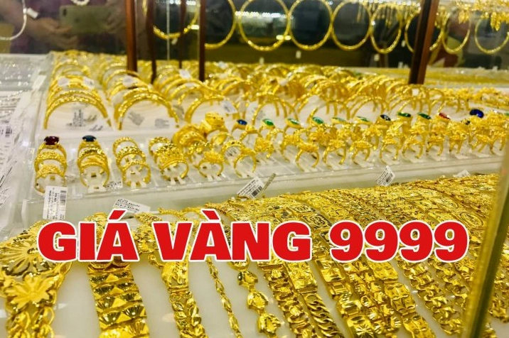 Giá vàng 9999 cập nhật liên tục tại huyện Giao Thủy, Nam Định
