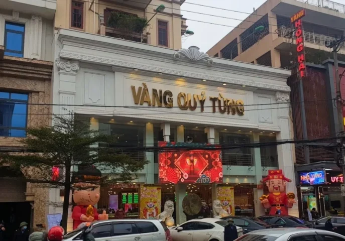 Giới thiệu cửa hàng vàng bạc Quý Tùng
