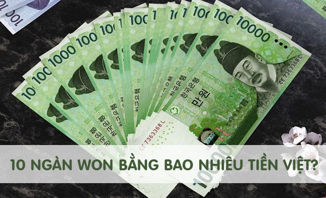 Hình ảnh minh họa tỷ giá Won Việt Nam
