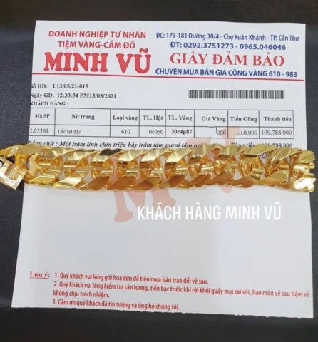 Lưu ý khi mua bán vàng tại tiệm vàng