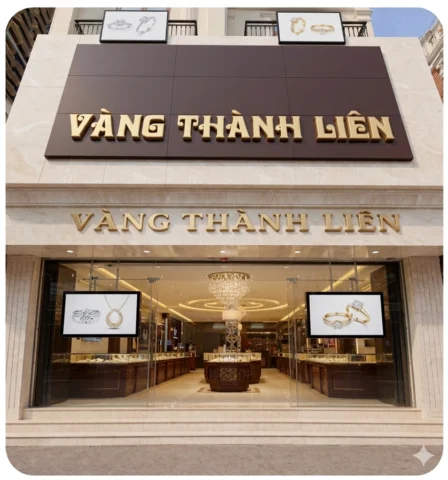 Vàng Thành Liên: Hành Trình 70 Năm Định Hình Ngành Trang Sức Việt Mẫu trang sức kim cương tinh xảo của Vàng Thành Liên