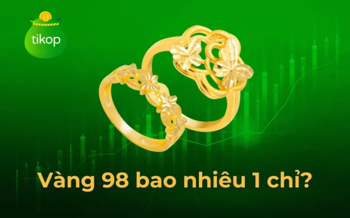 Phân tích giá vàng 98 - Biểu đồ biến động giá vàng